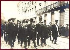 Fotoalbum Liberale Volksbond van Gent-Eeklo, 1909 | Photo album of the Liberale Volksbond Gent-Eeklo, 1909