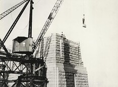 Lifting Masonry for Pylon Tower