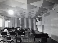 Radio House in Fabianinkatu, Orchestrastudio, 1934.