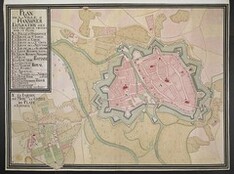 The BL Kingâ€™s Topographical Collection: "PLAN DE LA VILLE D'HANNOVER "