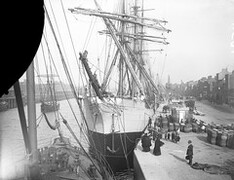Queen Elizabeth at City Quay, Dublin
