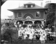 Keller family reunion 1915