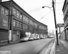 Section of Clayton bldg., Barrington St., looking northerly