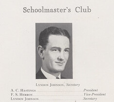 1930 Pedagog_LBJ p183 Schoolmasters