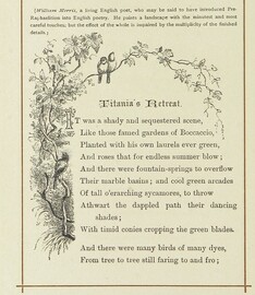 British Library digitised image from page 124 of "Songs of the Woods. A gift book from the Poets. With ... illustrations by Giacomelli"