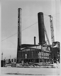Magnolia Petroleum Company Smokestack Installation (AC604-A07-015)