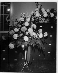 Dollinger Steel Fiftieth Anniversary Flower Arrangement (AC604-1A-016-001)