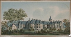 Sheppard Asylum, rear elevation
