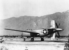 XB-42 Ship 1 Rear Quarter