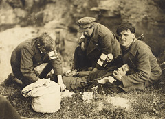 Comrades in arms sharing the pain.