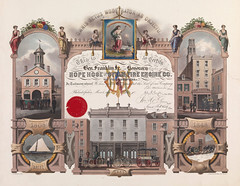 Hope Hose and Steam Fire Engine Company, ca. 1871.