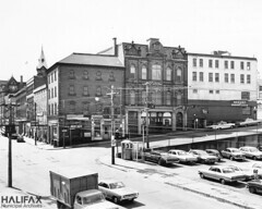 Barrington St. at Buckingham St., looking south