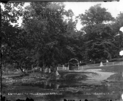 Entrance to Talawanda Springs in College Corner n.d.