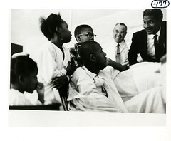 Ossie Davis at Freedmens' Hospital