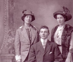 Mike Schwager with 2 Women