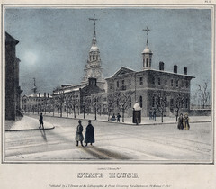 State House. Philadelphia, c1840, 1848.
