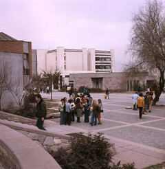 METU Campus and Pedestrian Way