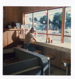 Dick Hook Jr. at the Delibrook, Northbrook