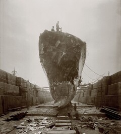 Damage suffered by HMS Broke at the Battle of Jutland