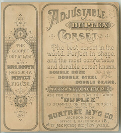 Duplex Corset 3/3, ca. 1885