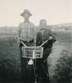 Albert and Frank Meeks