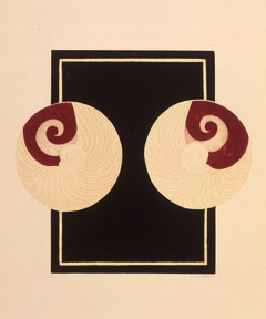 Abstrato     Autor: Anna Letycia Quadros Ano: 1972 TÃ©cnica: Calcografia. Ãgua-forte e Ãgua-tinta (4/15) DimensÃ£o: 40cm x 45cm