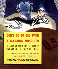 Don't go to bed with a malaria mosquito