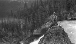 Waterfall on the Rocky River