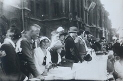 Tribune on Uritsky Square, Petrograd [17th July 1920]