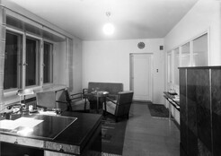 Office in the Radio House in Fabianinkatu, Helsinki, 1930s.