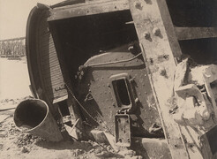 C.P.R. landslide at Goderich, date unknown