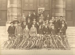 Wielerclub het Blauwe Wiel, Antwerpen | Cyclist club "Blue Wheel" in Antwerp