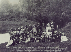 Openluchtschool van Diesterweg's Hulpkas, 1912 | Open-air school from Diesterweg's Hulpkas, 1912