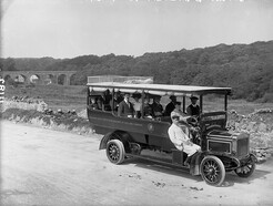 Bowling along in their motor