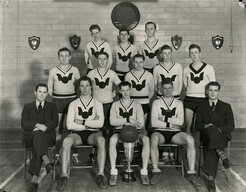 Central Collegiate Institute Senior Boys Basketball Team. 1936.