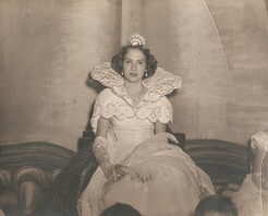 Blanca Nelly I,  reina de los estudiantes de la Universidad de Sinaloa