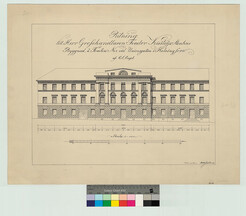 Kiseleffin talo, mittauspiirustus, 1910