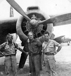 Pilot with gunner crew - Europe