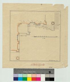 Nikolainkirkko (Helsingin tuomiokirkko), mittauspiirustus, 1915