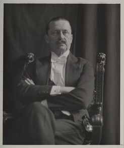 Portrait of Carl Gustaf Mannerheim, seated