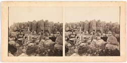 Hiking group, men and women, Mt Wellington