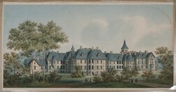 Sheppard Asylum, rear elevation