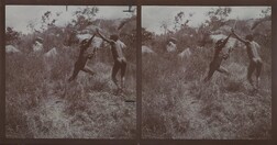 Katambo and Maasai Warrior Djogona are fighting.
