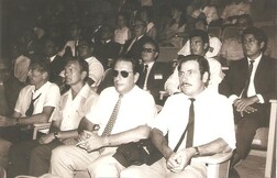 Maestros asistentes a los cursos de perfeccionamiento para maestros de educaciÃ³n FÃ­sica y Deportes. Sept. 12 de 1970