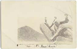 Mt Faulkner summit - c1900s