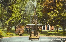 Fountain in Water Works Park