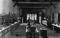 Laboratory of the California College of Pharmacy