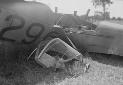 Plane Crash, about 1940-1944