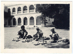 Snake charmers in Varanasi (1930)