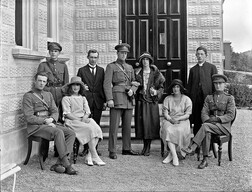 Wedding group : commissioned by Capt.Thomas Hayes. Union Barracks, Kilmacthomas